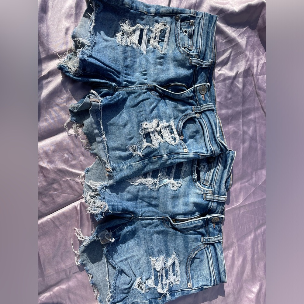 Two pairs of Ae shorts